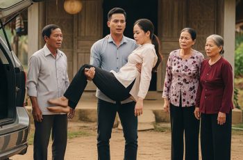 Vợ bị tai nạn phải nằm liệt giường, chồng lập tức đưa về quê nhờ ông bà ngoại chăm hộ, 4 tháng sau tới đón thì tái mặt..