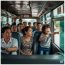 Vừa mới lên xe khách, cậu bé ngồi gần cửa đòi “cho con xuống, có người bảo phải xuống ngay”, tài xế vẫn mặc kệ phóng đi và rồi sau đó…