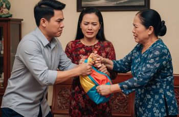 Mẹ vợ lên chăm con ở cữ, lúc bà về thấy vợ dúi cho bọc đồ to tướng, tôi giật lại xem thì tung ra giữa nhà, thứ bên trong khiến tôi xấu hổ ê chề