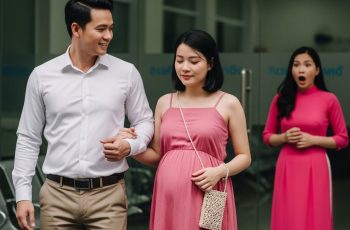 Vào viện thăm người ốm, tôi ngã ngửa thấy chồng đưa bồ đi khám thai