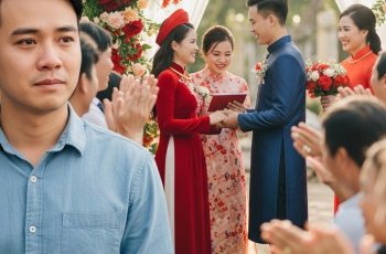 Ngày vợ cũ lên xe hoa lần 2, tôi âm thầm đến dự, nhìn thấy chú rể, tôi lén mừng một chiếc thẻ chứa 300 triệu, 3 hôm sau điều kinhhoang xảy ra…