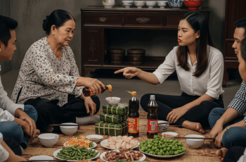 Chỉ vì rót quá tay tí nước mắm mà con dâu nói không ra gì, bà cụ âm thầm dọn ra khỏi nhà trong đêm, chỉ để lại tờ giấy