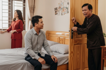 Các con biết mẹ đi đâu không? Đến giờ bố đi làm rồi mà chưa chuẩn bị cơm nước gì, cả ngày có mỗi việc nội trợ mà cũng không xong