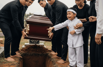 Vào giữa lúc hạ huyệt, đứa cháu đích tôn từ xa chạy tới khóc thét “Nhầm người rồi”, ai cũng bỏ ngoài tai cho đến khi nhà tang lễ gọi điện đến dồn dập…