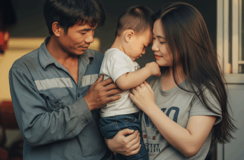 Lấy anh thợ xây để hợp thức hóa cái thai, khi con 3 tuổi, tôi bủn rủn thấy thứ này trong ví chồng, không ngờ anh lại là người như thế…