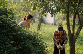 Tôi nấp sau bụi chuối, lặng im nhìn bà đào một hố nhỏ, nhưng điều khiến tôi lạnh sống lưng là…