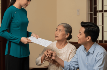 Bị con dâu giục ký tên chuyển nhượng đất “cho xong”, bà cụ giả vờ lẫn, giả vờ run tay