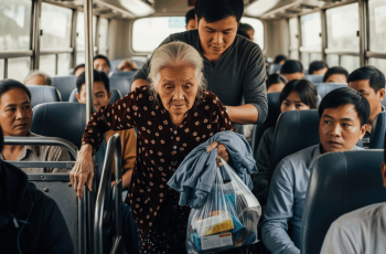 Mẹ già bị con trai dấm dúi cho lên xe khách về quê lúc đang bệnh nặng, nhưng chẳng ai ngờ được 3 tháng sau bà lên trong tình trạng… khỏe mạnh