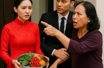 “Con mang lễ sang trả lại nhà bác ko cưới xin gì nữa … Con không phải mớ rau mà bác bỏ 500k cũng vài lá trầu quả cau sang hỏi cưới rồi khinh gia đình con như vậy”.