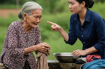 Bị con dâu đay nghiến vì giặt đồ tốn nước, bà cụ lặng lẽ mặc đồ 10 ngày không giặt và rồi đến ngày thứ 10 thì trong nhà bất ngờ xuất hiện…