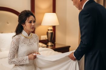Cô gái 22 tuổi cắn răng lấy chồng 54 tuổi thay chị gái, nào ngờ đêm tân hôn vừa khép cửa, cô ngỡ ngàng khi nhìn thấy…