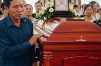 Vợ mất vì đau tim, trong lúc tang gia bối rối chồng để quên điện thoại trong quan tài, nào ngờ nửa đêm…