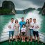 “Tàu đi rồi bố ơi, không quay lại được. Bác lái bảo chỉ đi thêm một đoạn nữa thôi…”