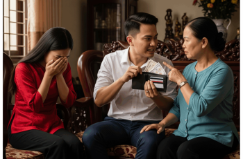  10 năm trước từ chối không trông đứa cháu ngoại nào cả, giờ ốm bệnh nằm một mình, tôi ấm ức các con đều không chịu ngó ngàng tới, nhờ hàng xóm gọi con đến mua cho bát cháo thì 3 đứa con gái đến tay không