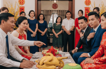 Thông gia tuyên bố không bao giờ cho con trai đi ở rể, hôm đến chơi nhà xin phép cưới tôi bố mẹ chỉ mang ra đúng con gà với đĩa xôi