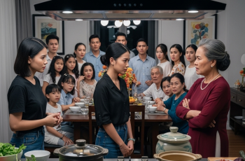 Về muộn 5 tiếng, mẹ chồng quát: “12 người đang đợi mày nấu cơm!” – Tôi làm một việc khiến cả nhà phải sốc…