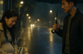 Tôi không nhớ đã nắm tay cô bao lâu trong phòng sinh, chỉ nhớ khi y tá đặt đứa bé vào lòng mẹ, rồi sau đó cô quay sang tôi, mắt ướt