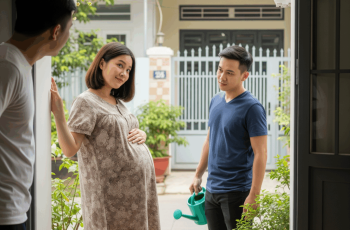 Anh muốn nghe sự thật, tiền anh đưa mỗi tháng, em làm gì? Và chuyện chiều nay là sao?