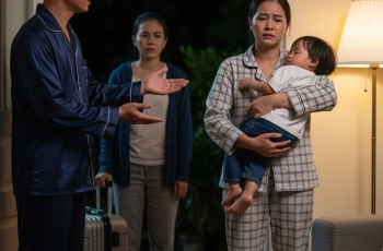 Em gái chồng về chơi, chồng nhường hẳn phòng có điều hòa cho em còn mẹ con tôi nằm đất, hai ngày sau em chồng nhập viện