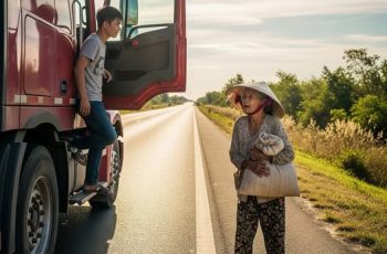 Thương bà cụ đi nắng, tài xế cho bà đi nhờ, ai ngờ 10 phút sau, điều kinh khủng xảy ra với tài xế…
