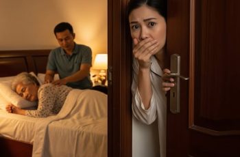 Cưới nhau được 3 năm, chồng đột nhiên đề nghị muốn ngủ riêng, tôi phản đối kịch kịch liệt nhưng không được, nhân lúc anh vắng nhà tôi nhờ người đục thêm lỗ nhỏ ở tường, đêm hôm sau liếc mắt xem thì “ối dồi ôi” hóa ra là vì