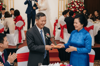 Mời 25 người bạn đồng niên đến dự đám cưới của con gái nhưng 3 mâm đấy chỉ mừng đúng duy nhất cái phong bì 1 triệu