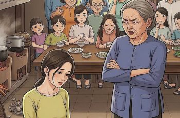 Về muộn 5 tiếng, mẹ chồng quát: “12 người đang đợi mày nấu cơm!” – Tôi làm một việc khiến cả nhà phải sốc…