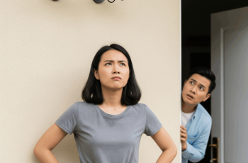 2h sáng hàng xóm đã gọi điện liên tục than thở “Đêm nào nhà cháu cũng ồn quá”, tôi hoang mang đáp “Nhưng cháu không ở nhà”, tôi l:;én lắp camera ở cổng chĩa thẳng soi hết 2 nhà