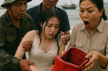 Cô gái bị trôi dạt vào bờ biển làng chài không giấy tờ tùy thân, người dân xúm vào đưa về bờ tổ chức hậu sự thì