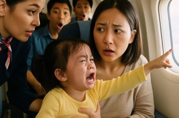 Vừa đưa con lên máy bay Con Bé Khóc thét Đòi Xuống “Mẹ ơi, có người không cho con ngồi”, nào ngờ chỉ 2 Phút Sau, Cả Sân Bay Báo Động Khẩn Cấp khi phát hiện ra…