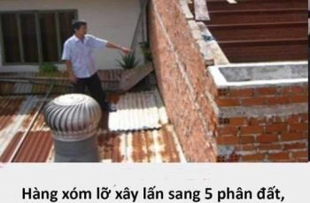 Hàng xóm lỡ xây lấn sang 5 phân đất, tôi không làm căng còn xí xoá coi như tặng họ, nào ngờ hôm sau thấy con gái cầm về 1 tờ giấy khiến tôi chết lặng