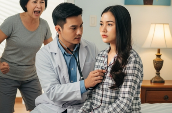 Chồng làm bác sĩ, tối nào cũng đi khám cho bà con trong xã nhưng rất thích đến nhà một em gái chưa chồng, một hôm tôi đi theo thì chứng kiến cảnh tượng