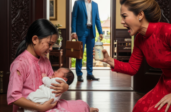 Cô bé khóc nức nở và van xin mẹ kế “Đừng làm hại chúng con”. Đột nhiên, người cha giám đốc của cô bé đến nhà và hét lên…