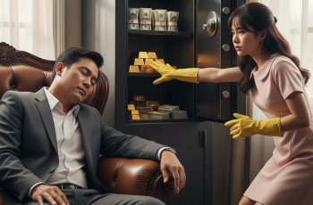 Tỷ phú giả vờ ngủ để thử con gái cô giúp việc nghèo – Nhưng điều cô bé làm khiến ông chết lặng!
