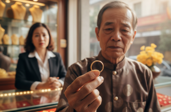 Người đàn ông 70 tuổi ngày cũng cũng đến tiệm vàng bán nhẫn cưới liên tục trong một tháng, chủ tiệm nghi ngờ báo công an, mở két sắt ra ai cũng chết lặng…
