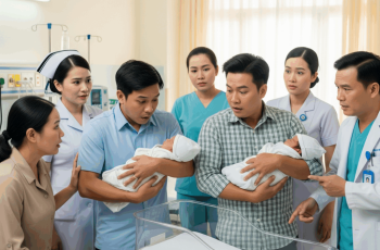 Trong ngày đưa vợ vào phòng sinh, tôi chạm mặt người yêu cũ của vợ đang đưa vợ anh ta sinh con, và cả hai đứa trẻ đều mang chung một đặc điểm kỳ lạ