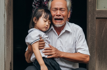 Ông nội chăm cháu gái 10 tuổi mỗi ngày, một hôm bà hàng xóm thấy điều kỳ quái khi sang chơi, bà liền gọi 113 gấp…