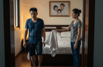 Đến nhà vợ cũ sau 5 năm ly hôn, thấy bức ảnh cô ấy treo trên đầu giường, tôi lập tức làm 1 việc trái đạo đức, lương tâm của một thằng đàn ông