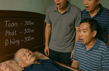 Ông cụ qua đời cô độc trong viện dưỡng lão, để lại dòng di chúc viết bằng viên phấn trắng trên tường, ngày 3 người làm giám đốc khi đến thuý kế sững sờ