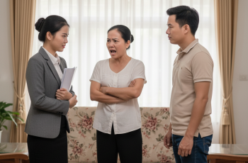 Từ tháng này, lương con dâu 70 triệu, thì phải nộp cho mẹ 50 triệu. Gọi là góp cho nhà chồng, giữ thể diện họ hàng
