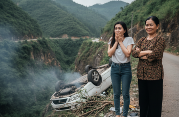 “Con yên tâm, mẹ đã ăn dơ với gã tài xế, xe đứt phanh một cái là nhà ta được thừa kế 50 tỷ của nó”
