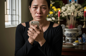 Và tôi biết, dù sống hay chết, anh vẫn mãi là chỗ dựa vững chắc cho mẹ con tôi.