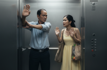 Lan toát mồ hôi lạnh, cô nhớ rõ ràng trước khi đi làm, nhà trống trơn, giày này của ai?