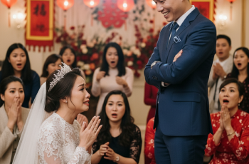 Tôi tái hôn sau 3 tháng chồng cũ mất, giữa đám cưới, một vị khách không mời mà đến xuất hiện khiến cả hội trường sững người còn tôi thì chỉ biết quỳ lạy