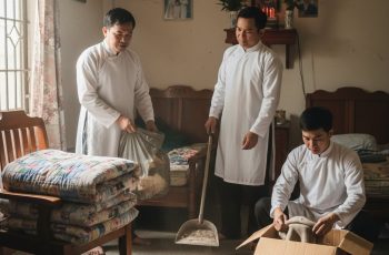 Tiền không nhiều, nhưng mẹ muốn các con sống tử tế, hòa thuận. Đừng để mẹ dưới suối vàng buồn lòng.”