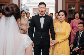 Sau vài tháng tìm hiểu, hai bên gia đình nhanh chóng bàn đến chuyện cưới hỏi