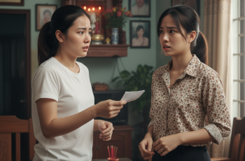 Mẹ ruột ôm chầm lấy tôi, khóc nghẹn: – Con của mẹ… cuối cùng mẹ tìm thấy rồi!