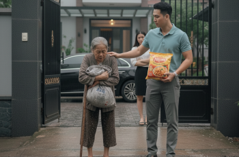 Mẹ 70 tuổi tìm đến con trai mượn tiền chữa bệnh, con trai chỉ đưa 1 bịch mì tôm rồi đuổi khéo, về nhà mở ra bà sững sờ khi thấy…