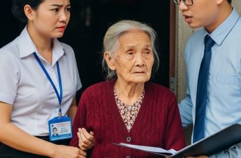 Bà cụ 82 tuổi một tuần gửi tiền 14 lần, nhân viên ngân hàng sinh nghi liền gọi 113, khi cửa mở ra ai nấy đều choáng váng…