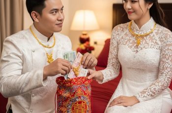 Nhưng ngay đêm tân hôn, khi khách khứa vừa ra về, Hoàng đã lộ rõ bản chất, anh thẳng tay gom hết vàng cưới, tiền mừng, cất vào két sắt.